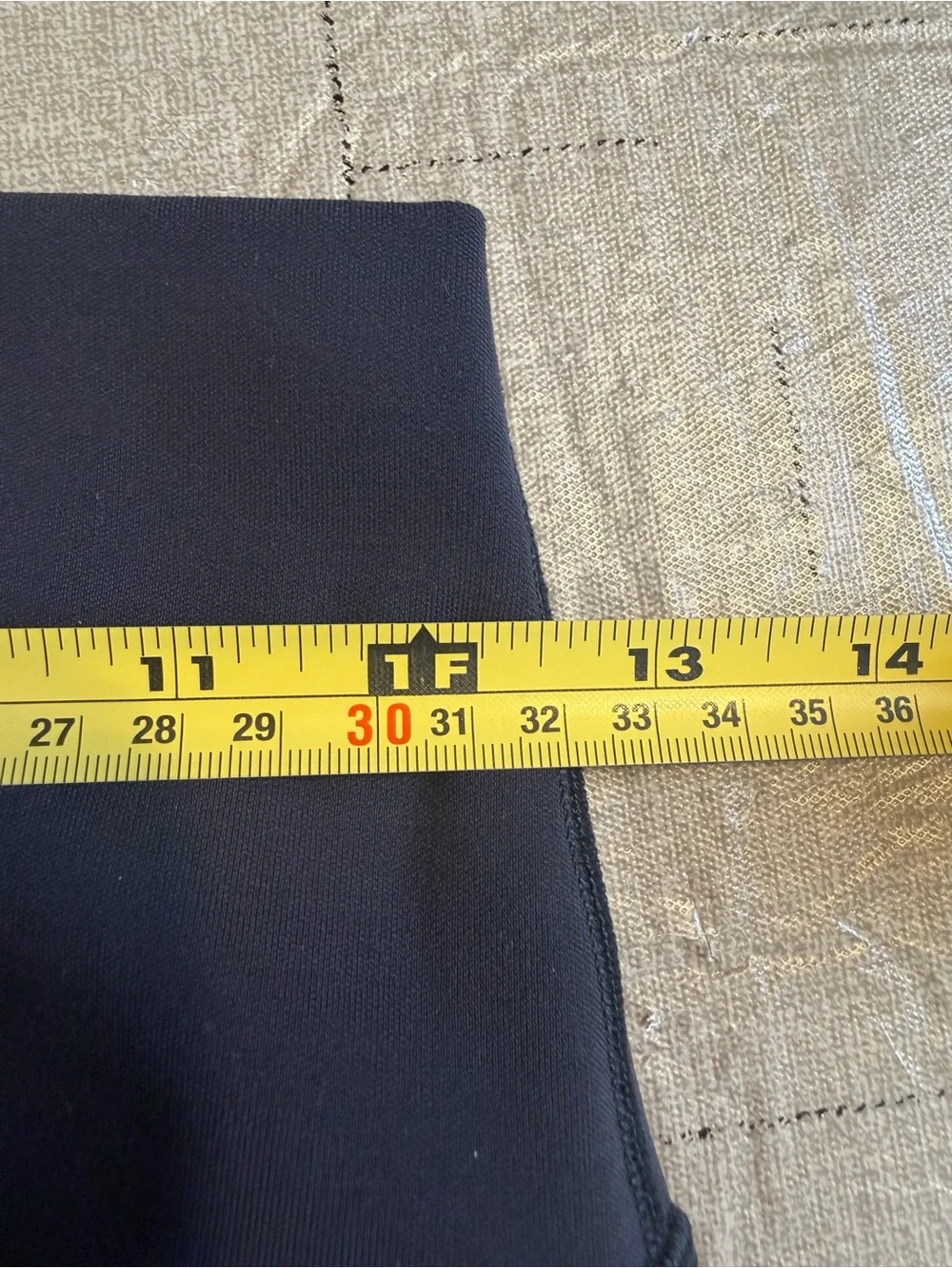 Lululemon Wunder Under High Rise 25” Speckle Fade Black Orange Leggings Size 6